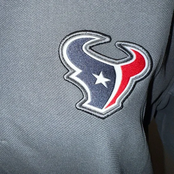 NFL Nike DriFit Houston Texans Polo. Large. Excellent Condition. - Picture 2 of 8